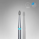 Staleks Diamond “Bud” Nail Drill Bit Rounded Blue Expert 1.6mm/3.4mm